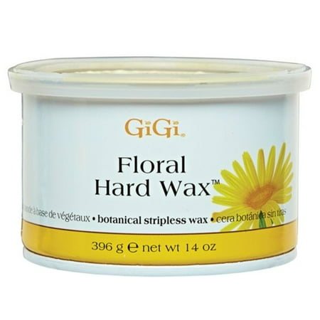GiGi Floral Hard Wax. Botanical Stripless Wax, 14 oz #0888