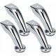 thumbnail image 1 of Patas Gruesas De Acero Inoxidable para Sofá, Patas para Muebles, Patas Cromadas, Patas para Muebles, Gabinetes, Camas, Sofás, para Sofás, Sillas, Taburetes, Gabinetes, 4 Piezas, 1 of 5