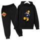 thumbnail image 3 of Sudadera con capucha divertida para niños, conjunto de 2 piezas con capucha y pantalones informales para bebés y niños, ropa estampada con dibujos animados de Sam el bombero, 3 of 5