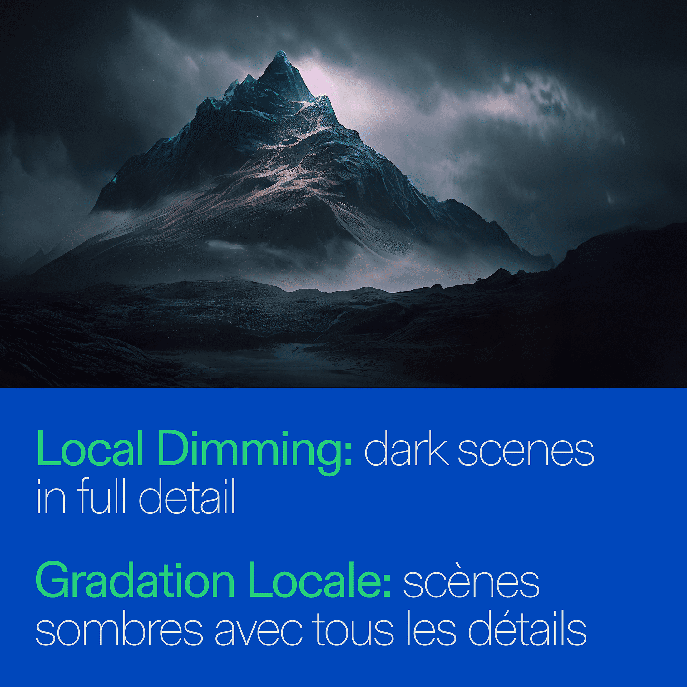 Téléviseur intelligent Roku QLED Mini-DEL 4K UHD de 139,7 cm (55 po) onn, ONB25MNR55-CA, 3 HDMI, 144 Hz