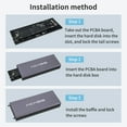 thumbnail image 3 of ACASIS 20Gbps External Storage Enclosure for MacBook Air/Pro/iMac 2013-2017 M.2 NVMe SSD, 3 of 11