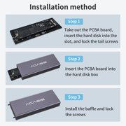 ACASIS 20Gbps External Storage Enclosure for MacBook Air/Pro/iMac 2013-2017 M.2 NVMe SSD