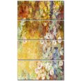 thumbnail image 2 of Petites Fleurs avec Feuilles Vertes Douces - Impression sur Toile Florale, 2 of 3