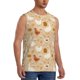 thumbnail image 2 of Balery Autumn and Thanksgiving Camisetas sin mangas para hombre, absorbe la humedad y protege contra el mal olor.-XX-Large, 2 of 7