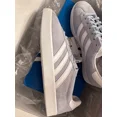 thumbnail image 3 of NEW Ad-id-as GAZELLE 85 Clear Sky BLUECLOUD WHITE/GOLD suede SNEAKER MENS US 8 7.5, 3 of 6