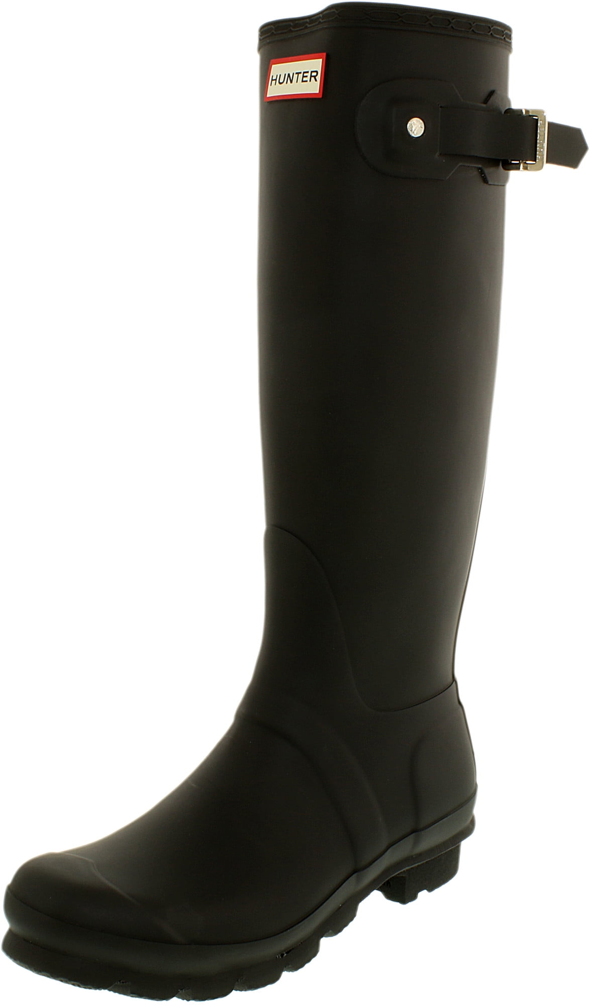 NEW Hunter Original Tall Rain Boot Brown Chocolate  12 M   13 F   45  46 EU 