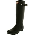 thumbnail image 1 of Hunter Women's Original Tall Black Knee-High Rubber Rain Boot - 9 M, 1 of 7