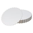 thumbnail image 1 of Plateau à Gâteau Rond 15 Pcs, Base de Gâteau Ronde 8 Pouces, Assiette à Gâteau Ronde Base en Carton, Blanc, 1 of 6