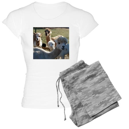 

CafePress - ALPACA FAMILY PORTRAITâ„¢ - Women s Light Pajamas