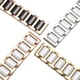 thumbnail image 5 of Pulsera de cerámica para hombre y mujer, correa de reloj de acero inoxidable combinada de 12, 14, 15, 16, 18, 20 y 22 mm, correa de reloj de pulsera de moda, 5 of 5