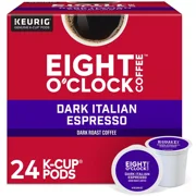 Eight O'Clock Italian Dark Roast Coffee Pods - 24ct(Packaging May Vary)
