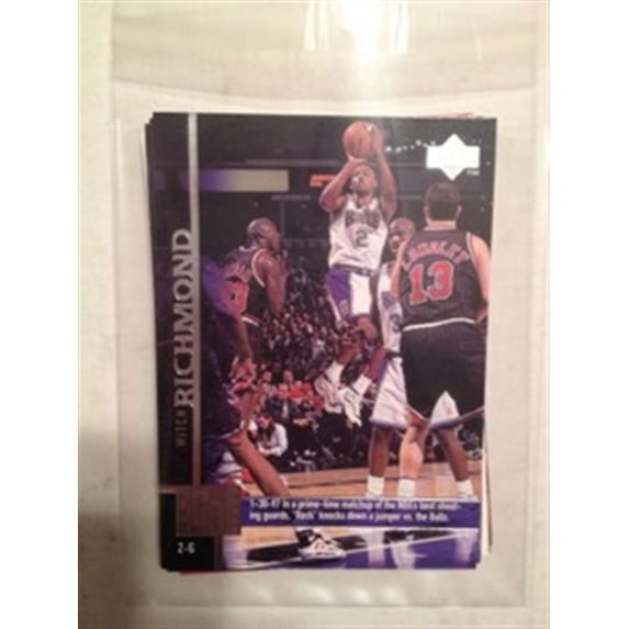 1997-98 Upper Deck Sacramento Kings Team Set 13 Cards Mitch Richmond MINT