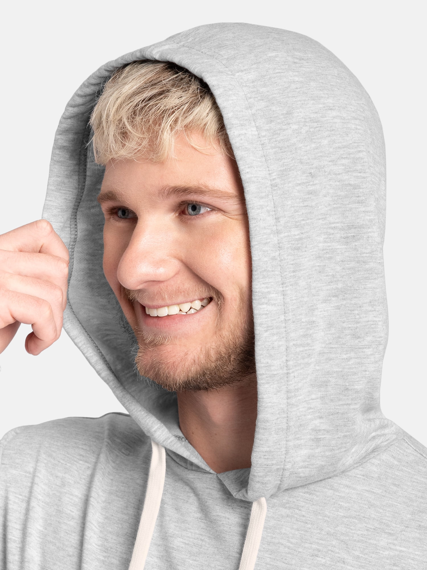 Fruit of the Loom Men's Baby French Terry Pullover Sleep Hoodie, Sizes S - XXL