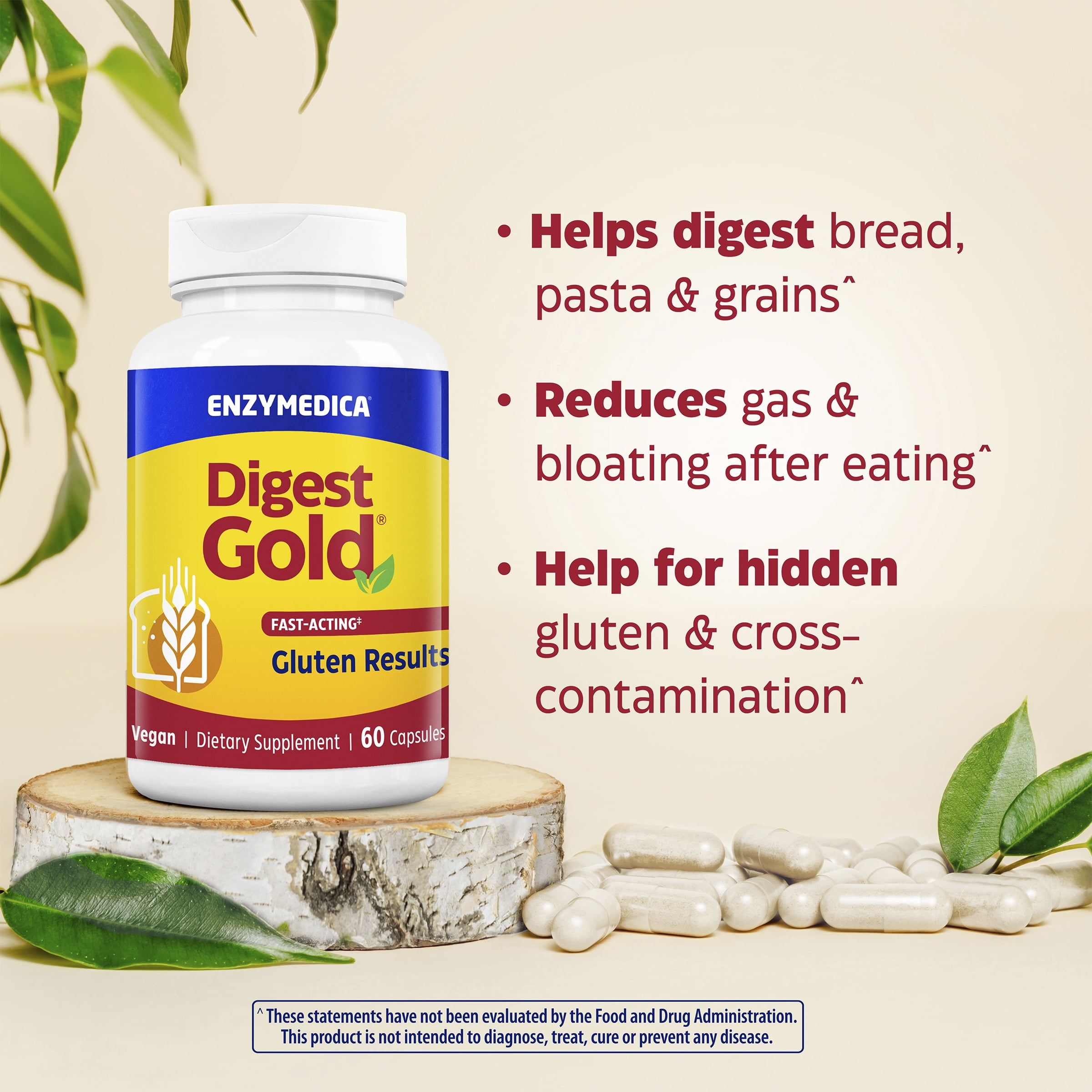 Digest Gold Fast-Acting Gluten Results 60ct
