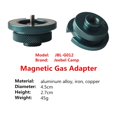 thumbnail image 4 of Adaptador de tanque de gas plano/largo diseño magnético para accesorios de estufa al aire libre Likrtyny Deportes al aire libre Salida diaria Juego de fiesta, 4 of 5