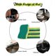 thumbnail image 5 of Juego de 10 esponjas: paquete grande y económico, esponjas para lavar platos de doble cara para cocina, lado de esponja para limpieza, lado verde para fregado de doble acción y ultra absorbe, 5 of 5