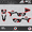 Red, variant on Kalair GFX Graphics Kit for Apollo RFZ Z20 Z40 (All Years) Evader Series