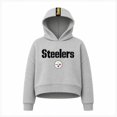 thumbnail image 1 of Sudadera Hoodie NFL para Mujer Manga Larga con Capucha Steelers Gris Talla M, 1 of 4