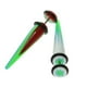 thumbnail image 3 of 5 Pares de Tapón Arete Unisexo Accesorio para Mujeres Sunnimix Calibrador Fake Taper Fake, 3 of 8