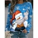 thumbnail image 5 of Sudaderas con capucha navideñas con estampado 3D de muñeco de nieve para mujer, Y2k Sudadera con capucha de manga larga, jerséis de gran tamaño, Tops, ropa para mujer, 5 of 5
