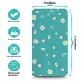 thumbnail image 2 of Washable Rubber Daisy Cute Floral Dish Drying Mats for Kitchen Counter Home Large Coffee Bar Pad Accessories and Decor for Utensils Stemware 17''x31.5'', 2 of 3