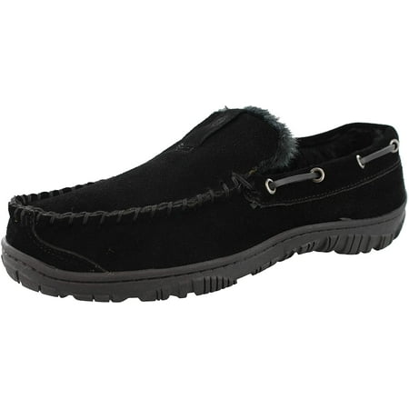 

Clarks Men s Warren Slip on Loafer indoor outdoor slippers (Black 9)