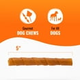 thumbnail image 3 of Good ’n’ Fun Stuffed Chicken Liver Twists, Rawhide Chews for All Dogs, 6 Count, 3 of 6