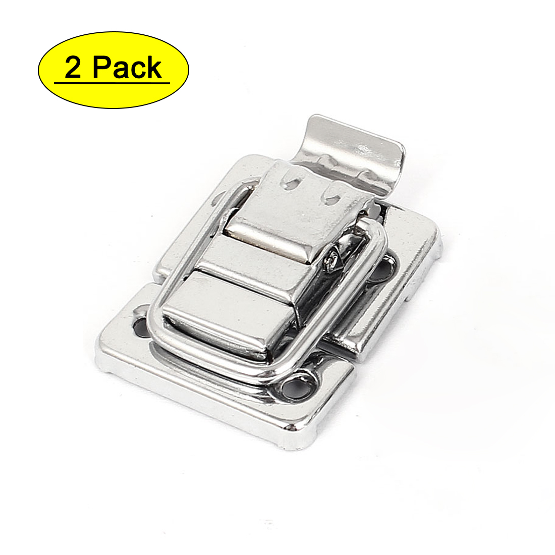 2 Pcs 36mmx30mm Toggle Catch Latch Trunk Chest Boxes Suitcase Clip Clasp