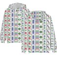 thumbnail image 3 of Interesante sudadera con capucha con estampado 3D de la famosa canción china Mahjong Money Is Rolling In para hombres y mujeres, sudaderas casuales, pulóveres, chaquetas y abrigos, 3 of 5