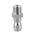 thumbnail image 2 of 2x Limpiador de presión Sunnimix Adaptador Conector Enchufe Acoplamiento Heavy Duty Conector de la manguera de la lavadora de presión, 2 of 8