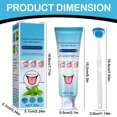 Whitening Toothpaste Clearance Tongue Cleaner Gel With Tongue Brush