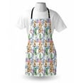 thumbnail image 3 of Abstract Apron Kitchen Stuff and Colored Rectangles Cuisine Chefs Table Artistic Illustration, Unisex Kitchen Bib Apron with Adjustable Neck for Cooking Baking Gardening, Multicolor, by Ambesonne, 3 of 3