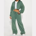 thumbnail image 4 of 2026 New Women's Two-Piece Fashionable Long-Sleeved Sports Casual Sweatshirt Set, 4 of 5