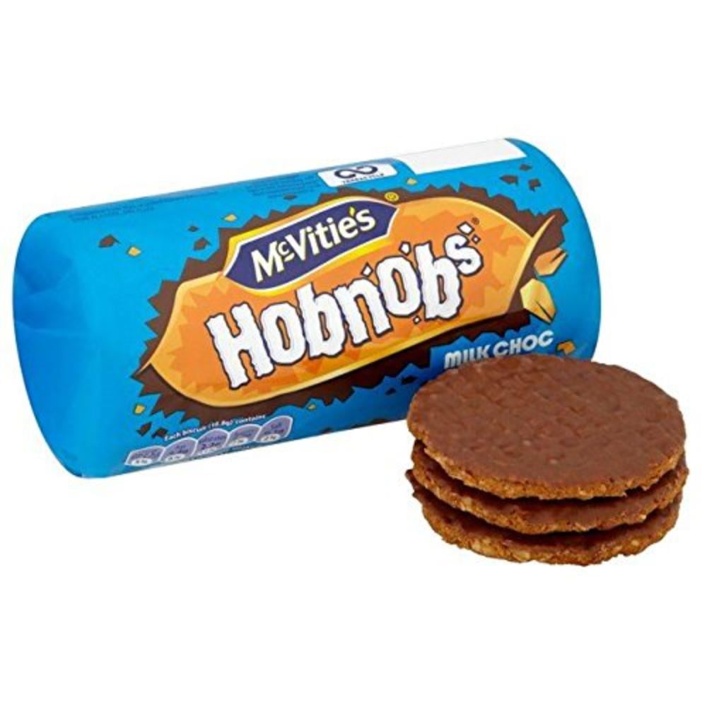 McVitie's Milk Chocolate Hobnobs 262g Pack of 2, McVitie's Milk