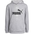 thumbnail image 1 of Sudadera con capucha PUMA Athletic Performance de forro polar para niños, gris 10-12, 1 of 7
