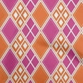 thumbnail image 1 of oneOone Velvet Fuschia Pink Fabric Check Sewing Craft Projects Fabric Prints By Yard 58 Inch Wide, 1 of 4