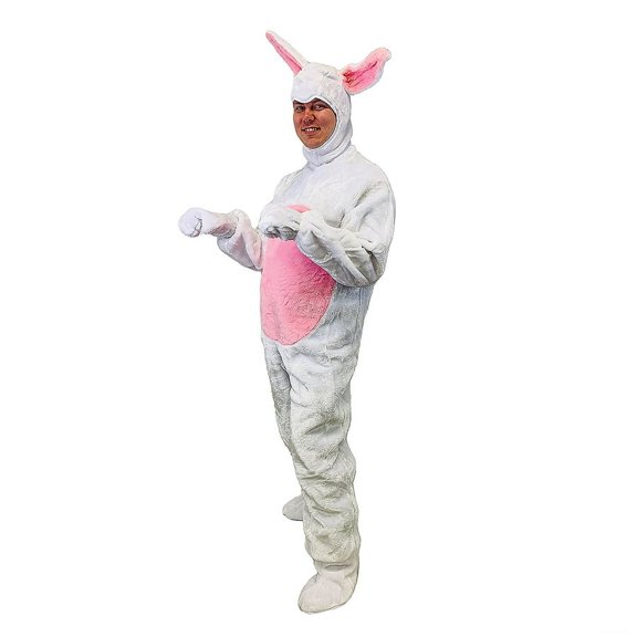 Adult Easter Bunny Costume Suit
