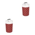 thumbnail image 1 of Cesta de lavandería Cateissary con asas de aluminio 90L Rojo/Impreso, 1 of 6