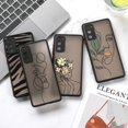 thumbnail image 2 of Funda trasera mate dura para Samsung Galaxy S23 Ultra, S22 Plus, S21 FE, S20 FE, S10 Plus, S 23, S23Ultra, protección de lente Fivean unisex, 2 of 2