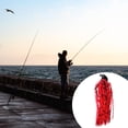 thumbnail image 4 of Juego de plantillas de pesca de lubina, cebos con faldón, plantillas de , juego de plantillas de natación con faldas coloridas 7g rojo kusrkot Plantillas de pesca de lubina, 4 of 8