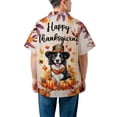 thumbnail image 5 of Happy Thanksgiving Border Collie Welcome Thankful Fall Autumn Pumpkin Hawaiian Shirt Breathable Summer Unisex Merch Borders Dog Lovers Gifts Idea - 02021, 5 of 6