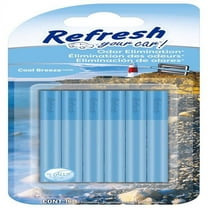 Refresh Your Car 8065237 Cool Breez Scent Car Vent Clip Solid - 6 Piece