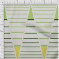 thumbnail image 1 of Soimoi Poly Georgette Fabric Triangle & Stripe Panel Print Sewing Fabric Yard 52 Inch Wide, 1 of 3