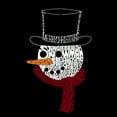 thumbnail image 2 of Snowman Face - Women's Premium Blend Word Art T-Shirt, 2 of 2