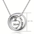 thumbnail image 4 of No Longer By My Side, Forever In My Heart Cremation Jewelry Stainless Steel Heart Urn Necklace Ashes For Men Women,Grandpa, 4 of 17