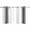 Black, variant on Black White Stripe Kitchen Curtains 96 Inch Length, Abstract Geometric Grommet Top Bedroom Living Room Curtains, Light Filtering Cafe Curtain Drapes 2 Panels Set 104''x96''