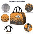 thumbnail image 4 of Womens Orange Halloween Bats Lunch Box for Work,Insulated Lunch Bag for Women,Loncheras Para Mujer,Leakproof Adult Lunch Bag for Work,Beach,Travel,Picnic,Camping, 4 of 7