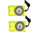 thumbnail image 1 of JUNWELL 2 Pack Map Compass with Adjustable Declination - Handheld Orienteering Baseplate Compass for Hiking  Backpacking  and Survival Navigation, 1 of 8