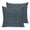 Charcoal Black, Steel Blue, variant on Taupe Plaid Pillow Covers 16x16 Set of 2, Farmhouse Buffalo Checkered Gingham Throw Pillow Covers Decorative Couch Cushion Cover, Microfiber Soft Square Pillowcases for Bedroom Living Room Sofa