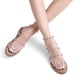 thumbnail image 4 of DREAM PAIRS Sandalias planas de verano con diseño de gladiador para mujer Dream Pairs DFS211, 4 of 5